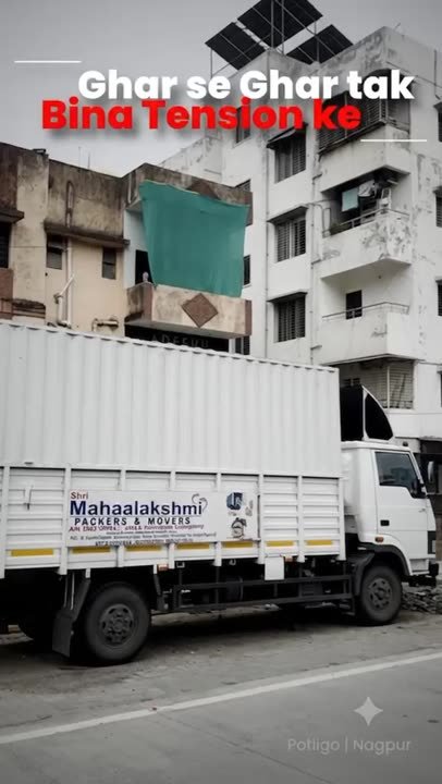 Shri Mahaalakshmi Packers and Movers truck ready for a ghar se ghar tak move in Nagpur